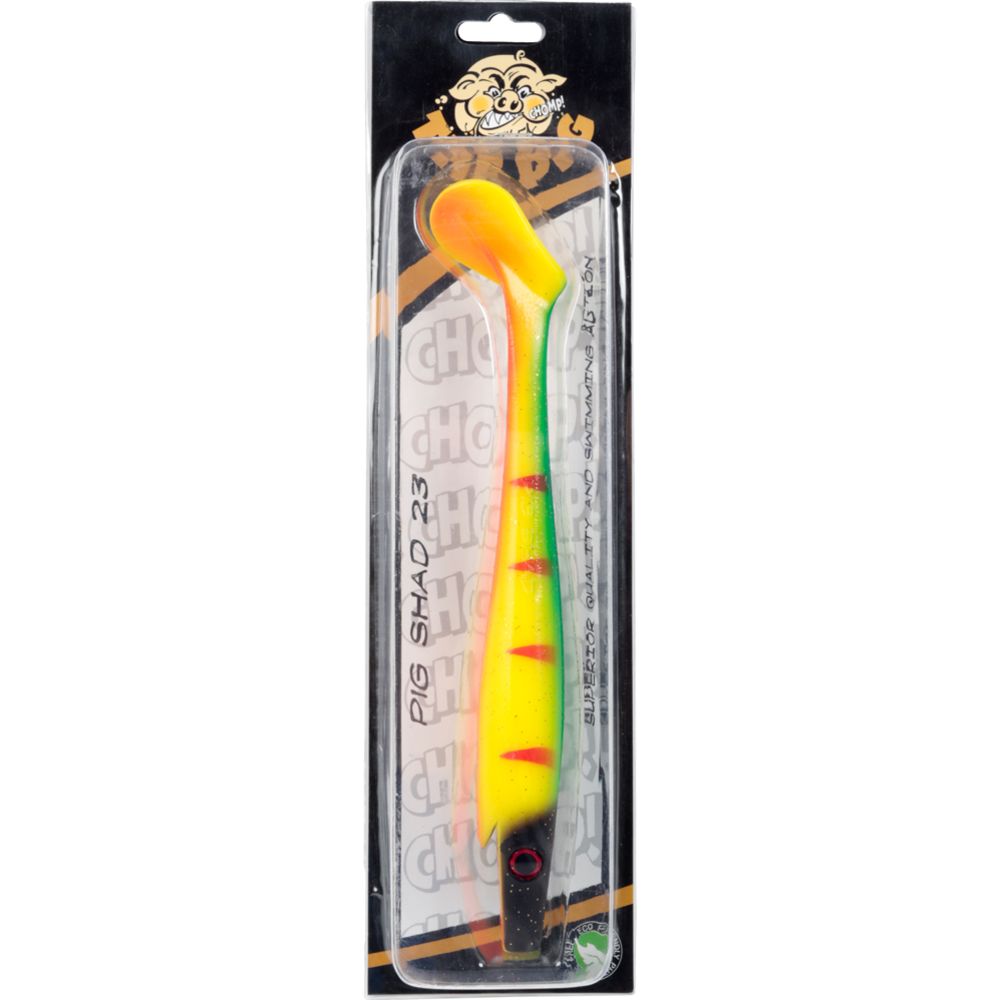 Strike Pro Pig Shad 23 cm 90 g haukijigi väri: Red Tiger 141