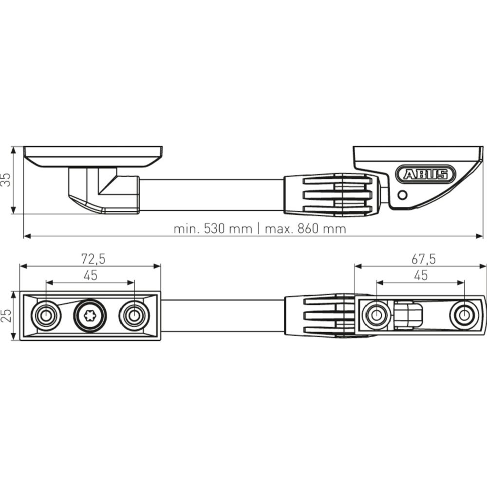 Abus FFS4330 ovijarru