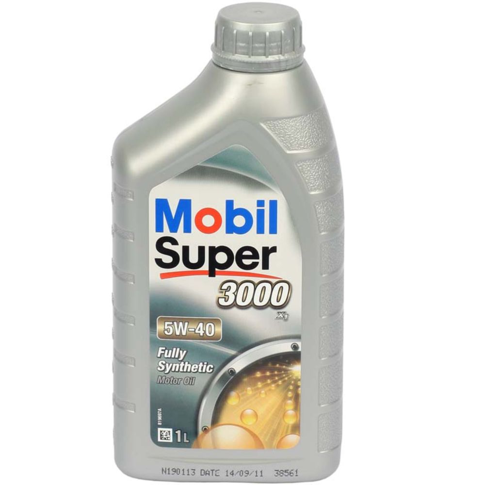 Mobil Super 3000 X1 5W-40 1 l moottoriöljy