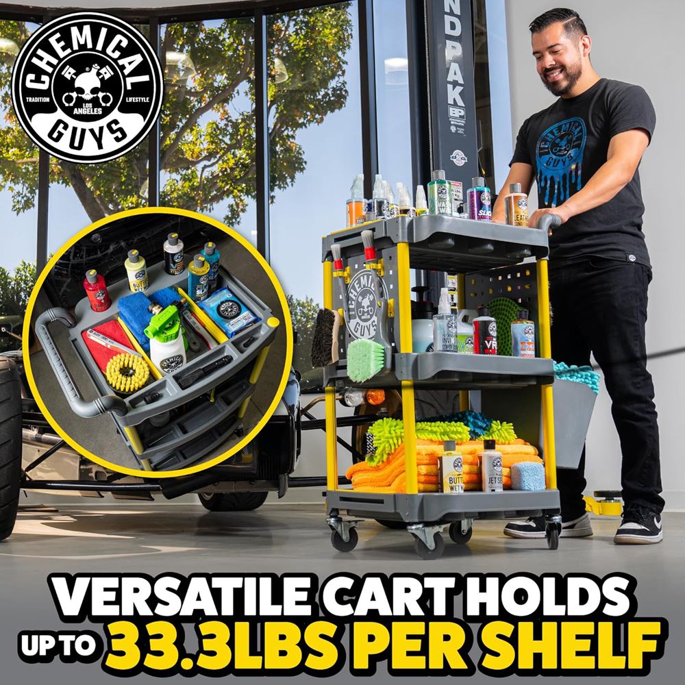Chemical Guys Shine Station Ultimate Detailing Cart