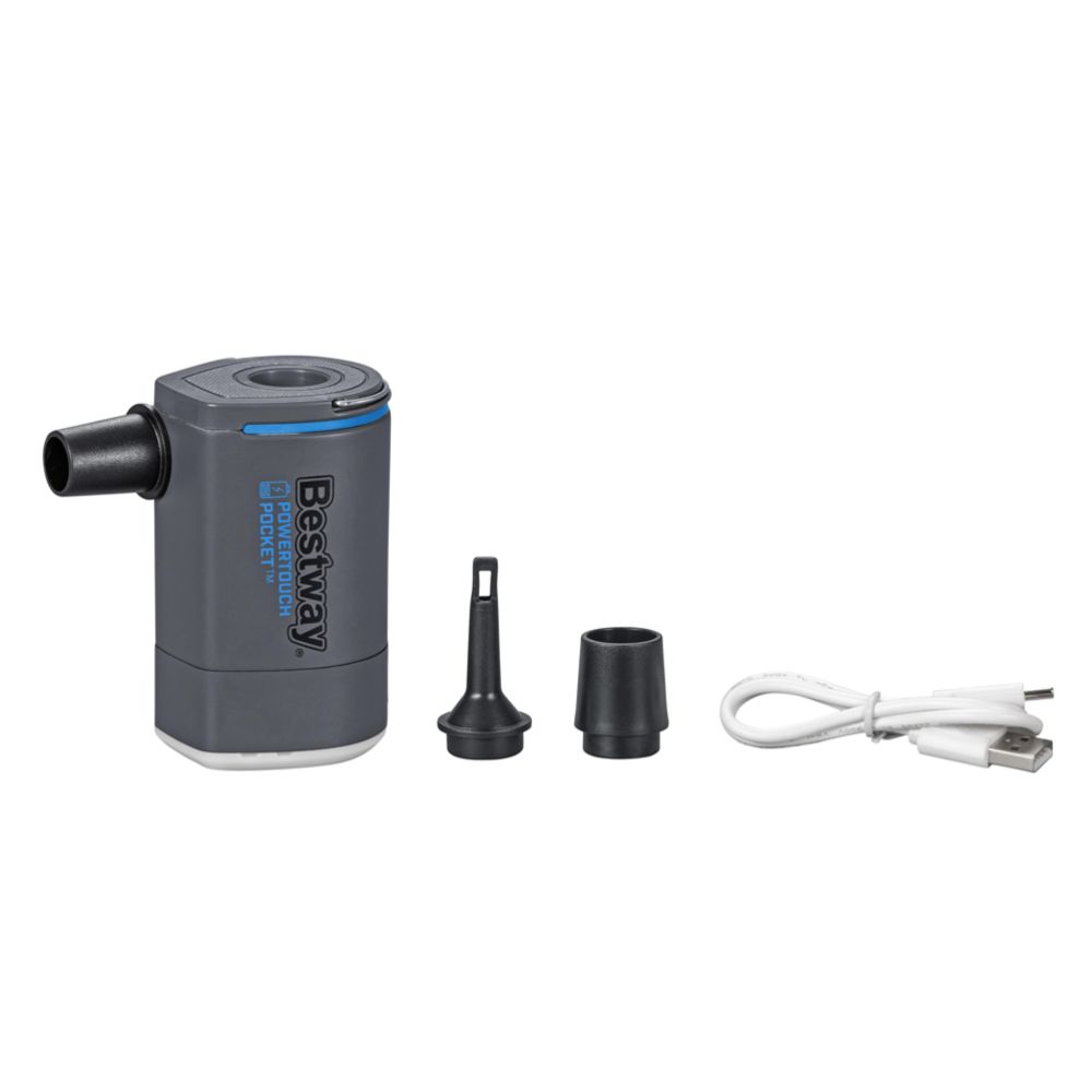 Bestway PowerTouch Mini Pocket uppladdningsbar luftpump