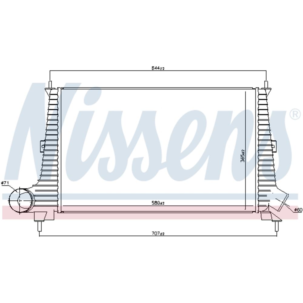 Kompressoriõhu radiaator 30-00008