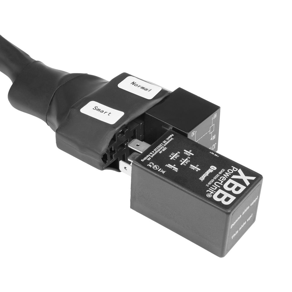 Purelux Dualrelay lisävalon johtosarja 12V DTP-2, 1 ulostulo