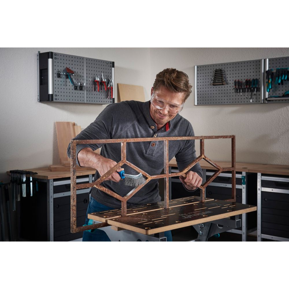 Wolfcraft® teräsharja muovirungolla 265 mm
