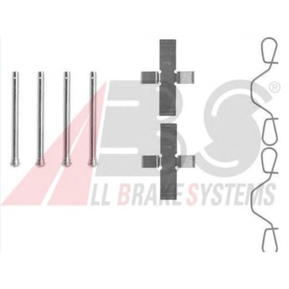 Jarrupalojen asennussarja 23-0982
