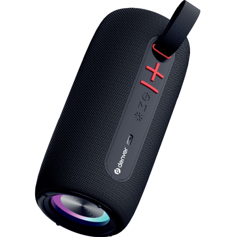 Denver BTL-360B Bluetooth-högtalare med LED-belysning