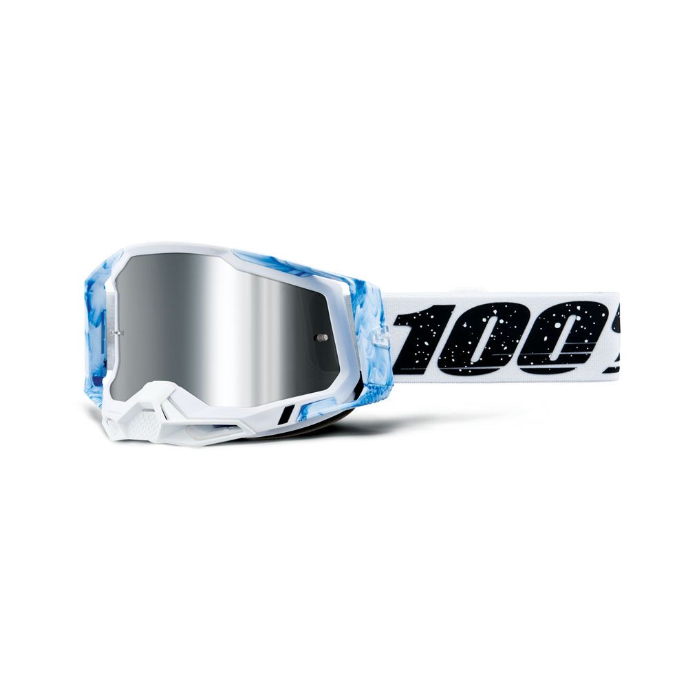 100% Racecraft 2 Mixos ajolasit hopeinen peililinssi