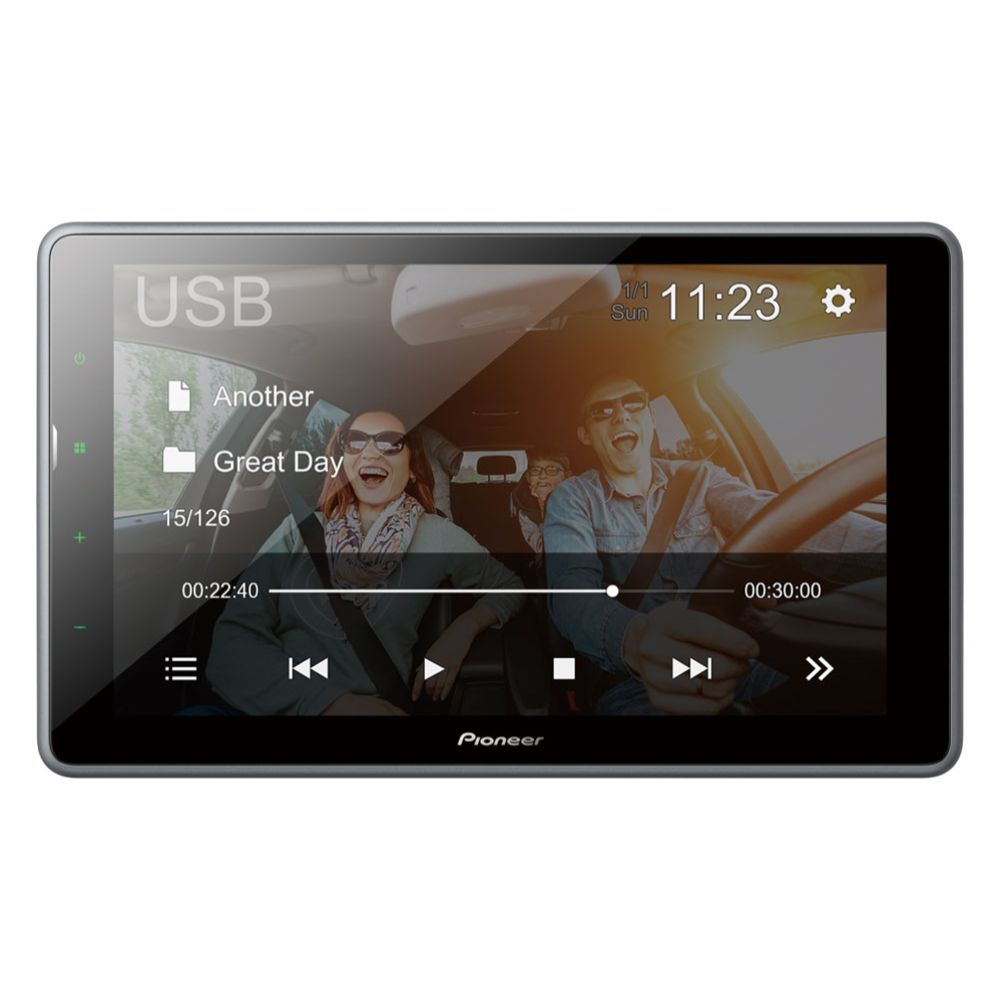 Pioneer DMH-AF555BT 2-DIN autosoitin