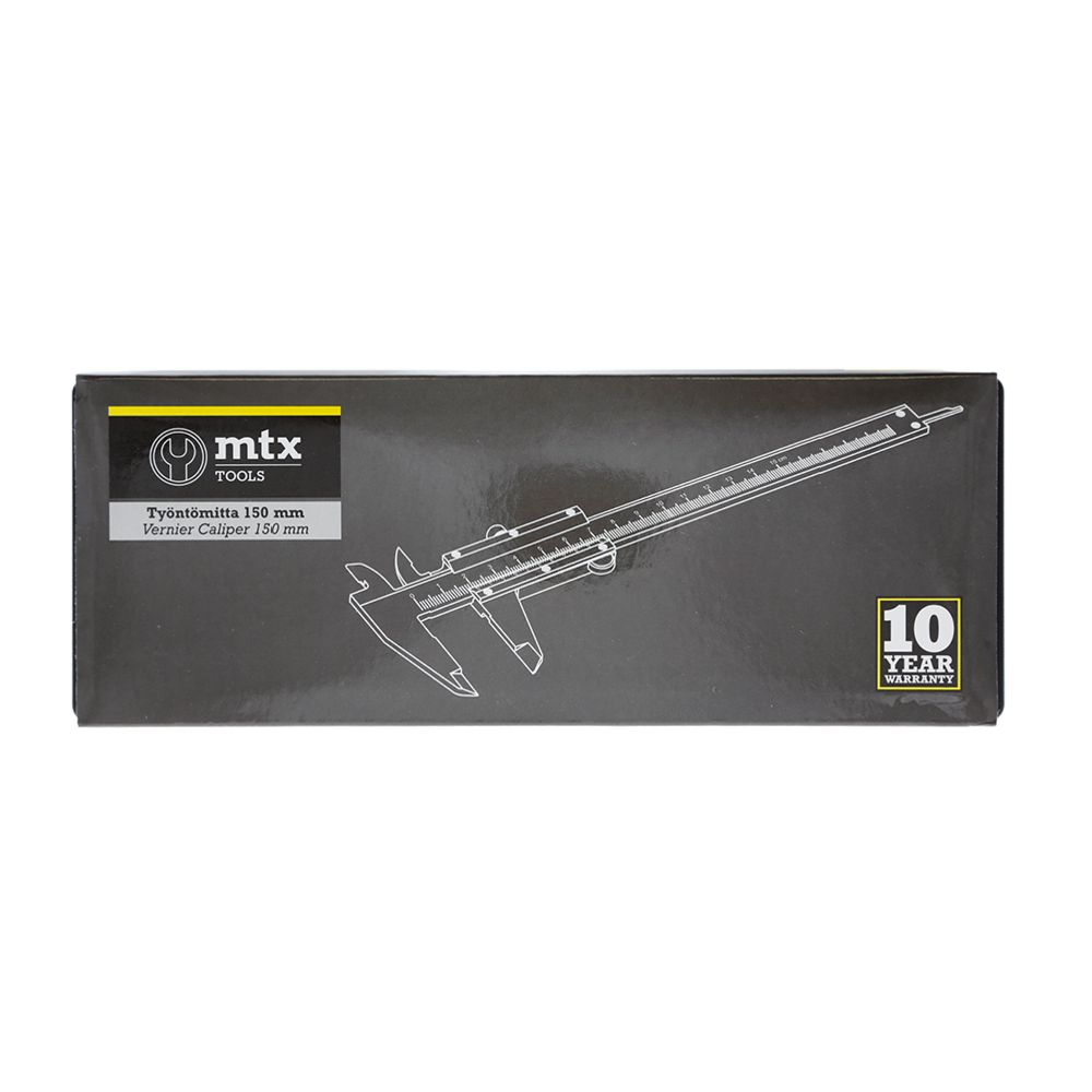 MTX Tools skjutmått rostfritt stål 0–150 mm