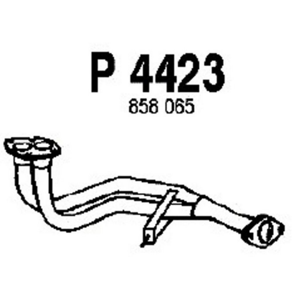 Avgasrör 14-4539