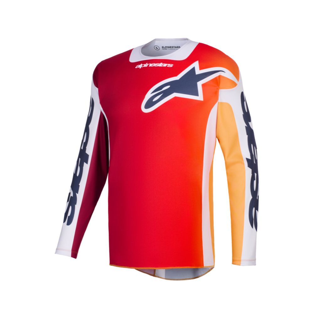 Alpinestars Racer Portl ajopaita punainen/valkoinen L