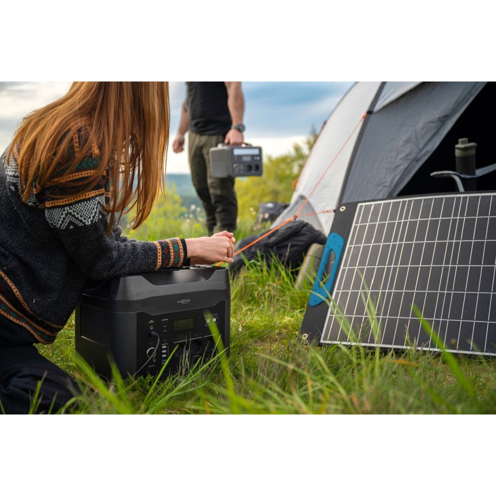 Ansmann bärbar solpanel 100 W