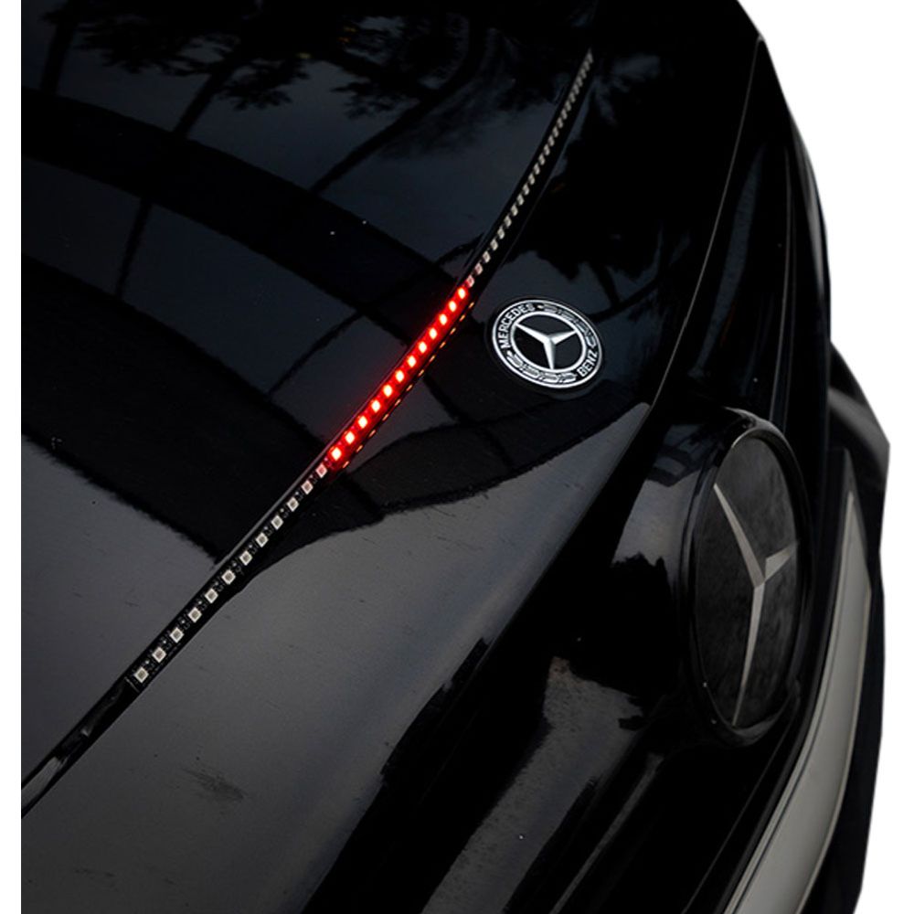 Night Rider tuninglampa 12 V 60 cm röd