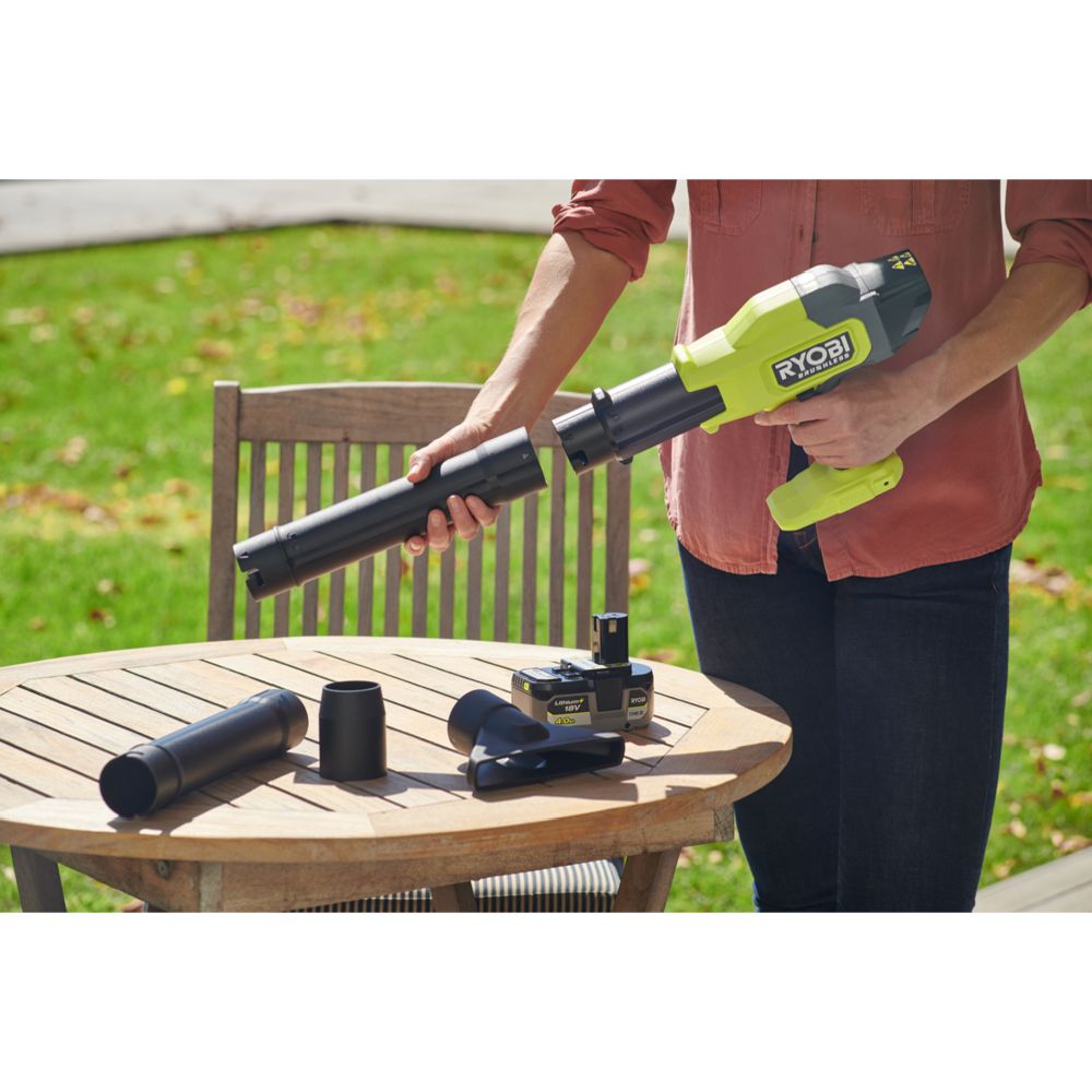 Ryobi ONE+ lövblås RY18BLCXA-0 utan batteri