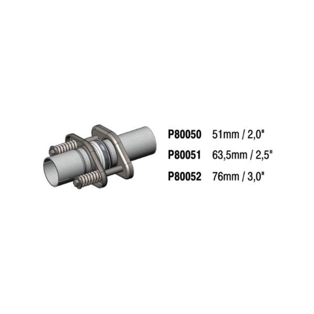 2"-Joustoliitin ø51mm