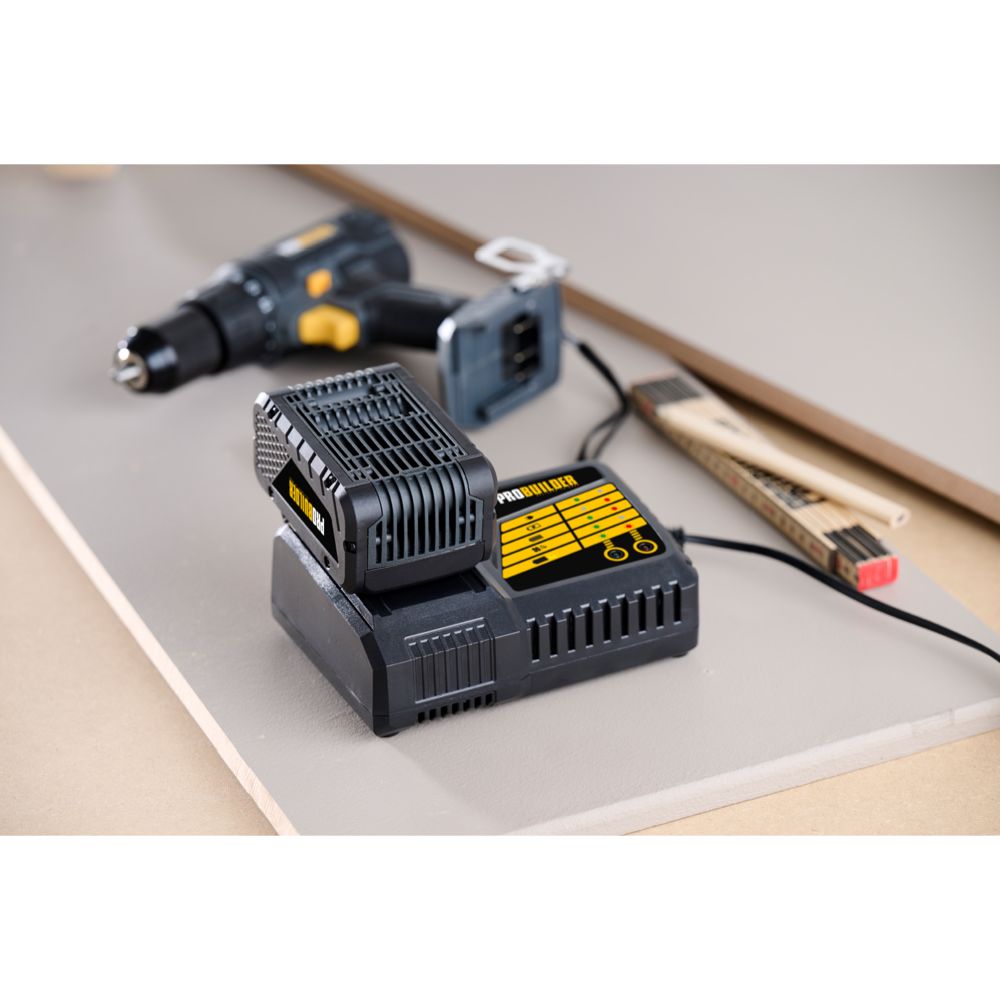 Probuilder kiirlaadija, 18 V, Li-ioon