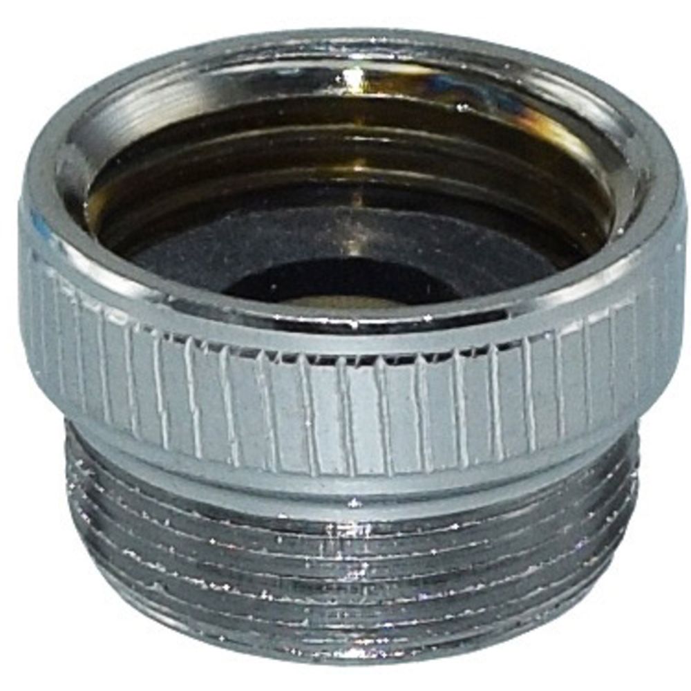 Muunnosnippa, kromattu 1/2" sisäkierre--> 22 mm ulkokierre