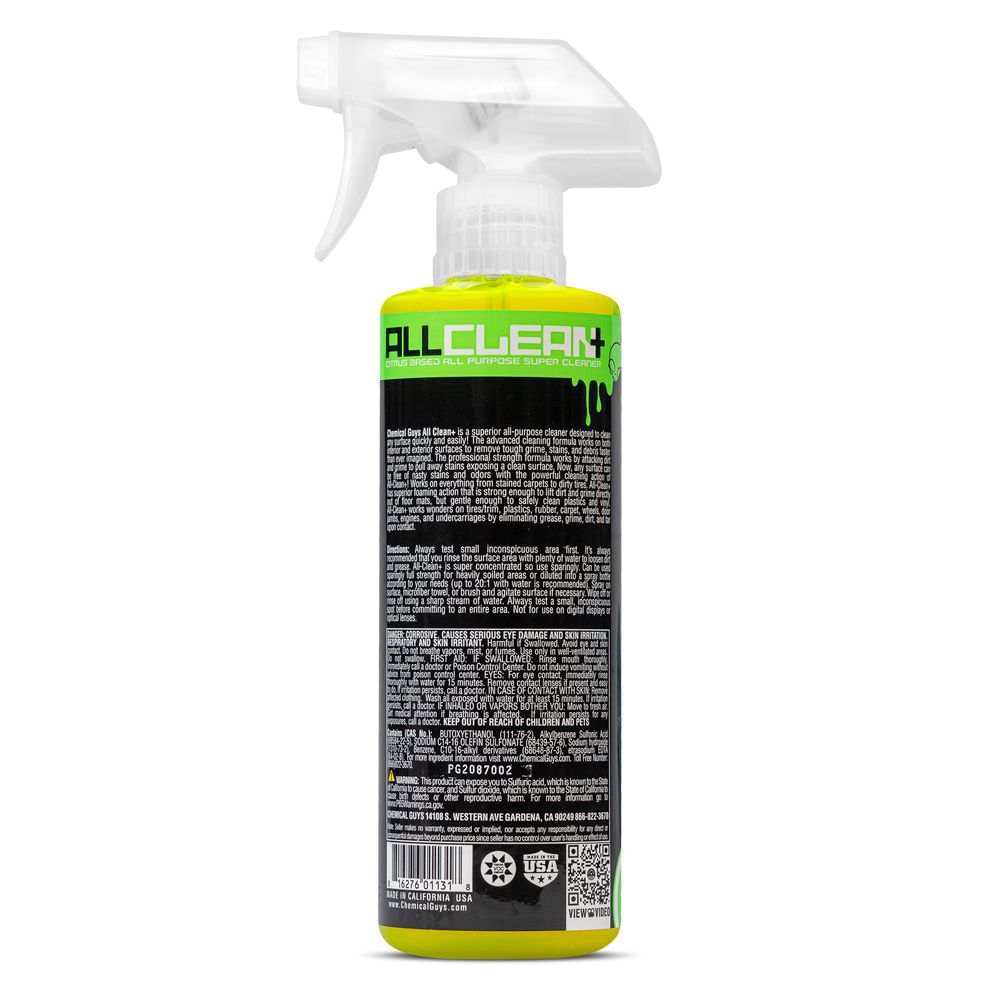 Chemical Guys All Clean+ All Purpose Cleaner & Degreaser Citrus yleispuhdistusaine 473 ml
