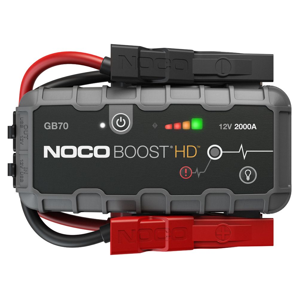 NOCO Boost HD GB70 apukäynnistin / varavirtalähde 2000 A, 12 V