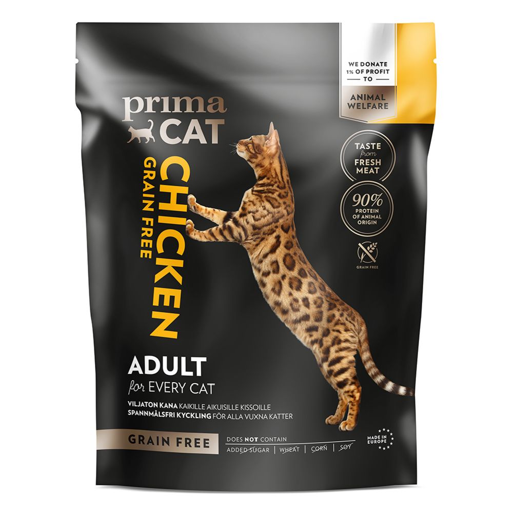 PrimaCat Viljaton kana aikuisille kissoille 1,4 kg