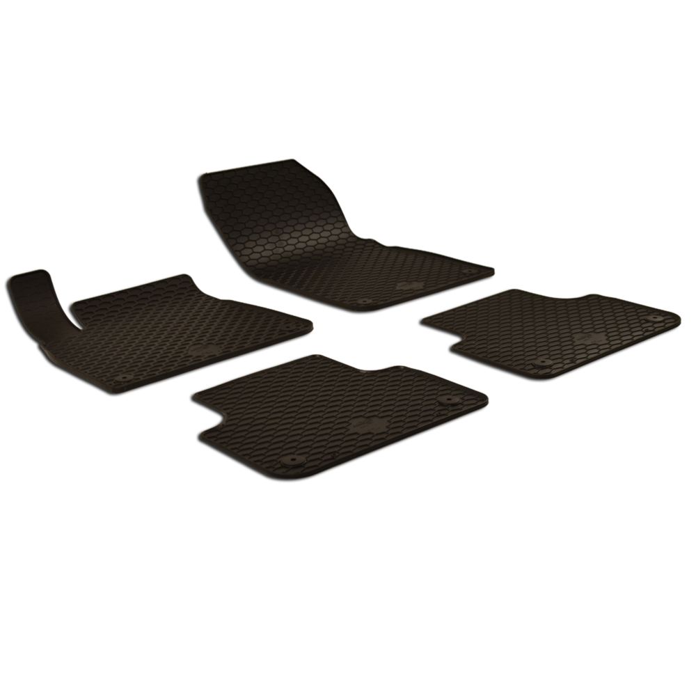 Kummimattide komplekt, Audi Q7, Q8, 2015-, must