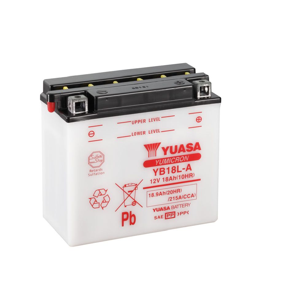Yuasa MP-akku 12V 18Ah "YB18L-A"