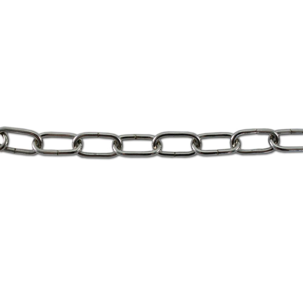 Arctic Design koristeketju niklattu 2 x 15 x 10 mm 2,5 m
