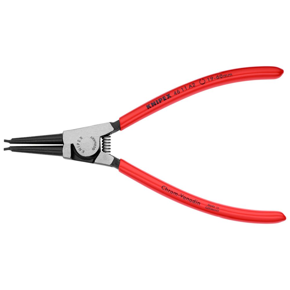 Knipex® 46 11 A2 lukkorengaspihdit suora levittävät 19-60 mm 180 mm