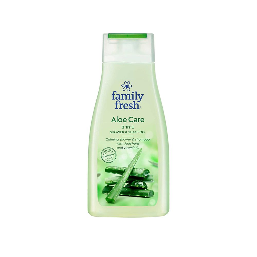 Family Fresh Aloe Care shower & shampoo suihkusaippua 500 ml