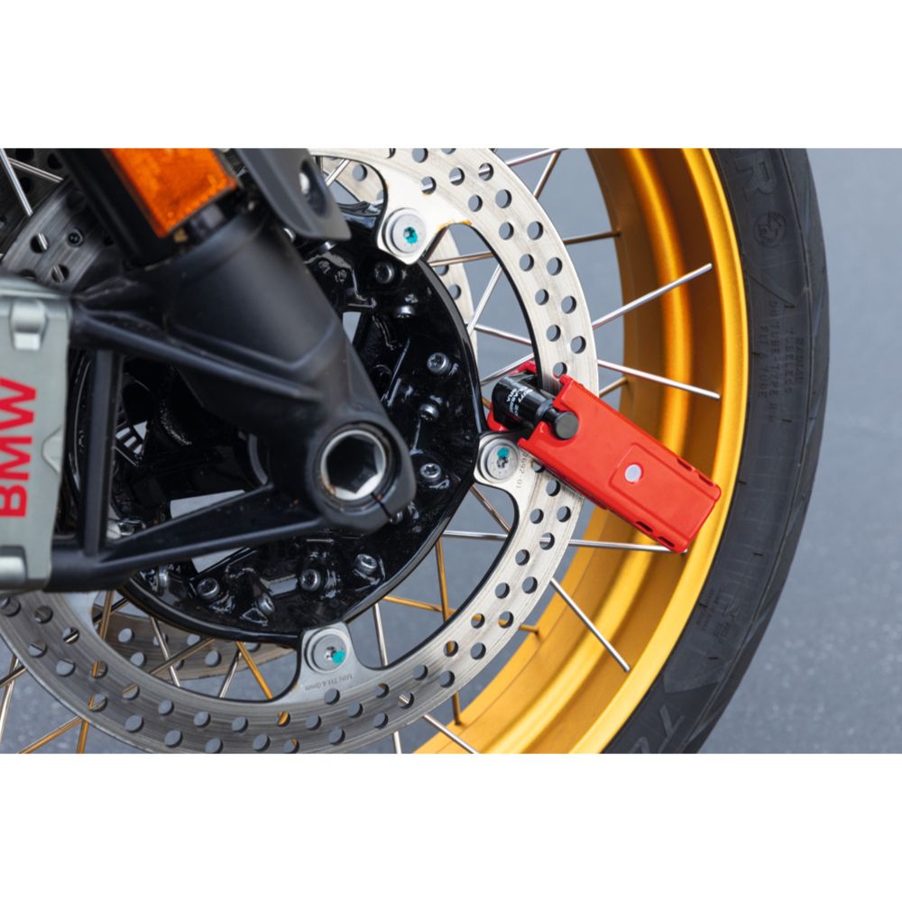 Abus Granit Detecto X-Plus 8077 2.0 skivbromslås med larm röd