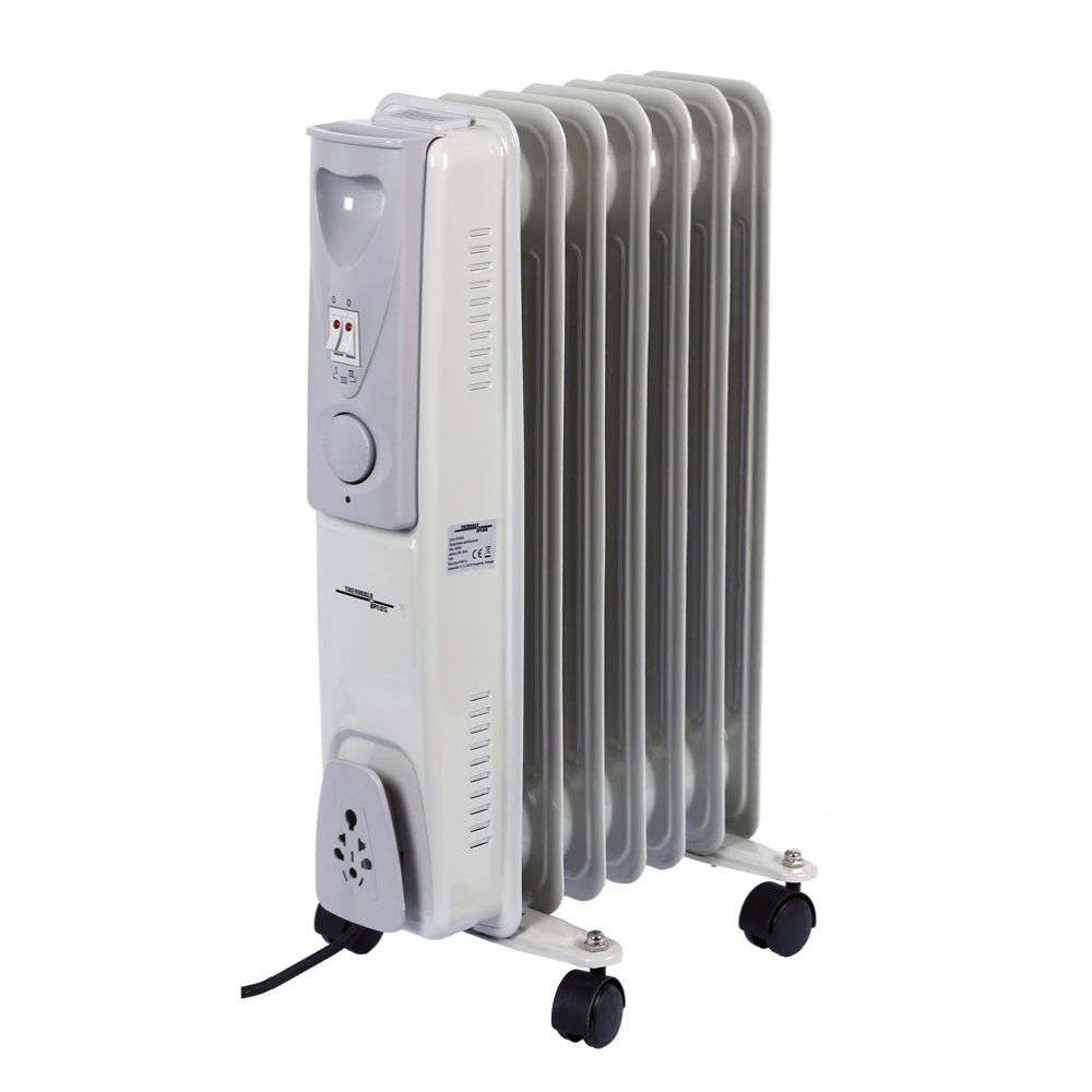 7 ribiga õliradiaator, 600/900/1500 W