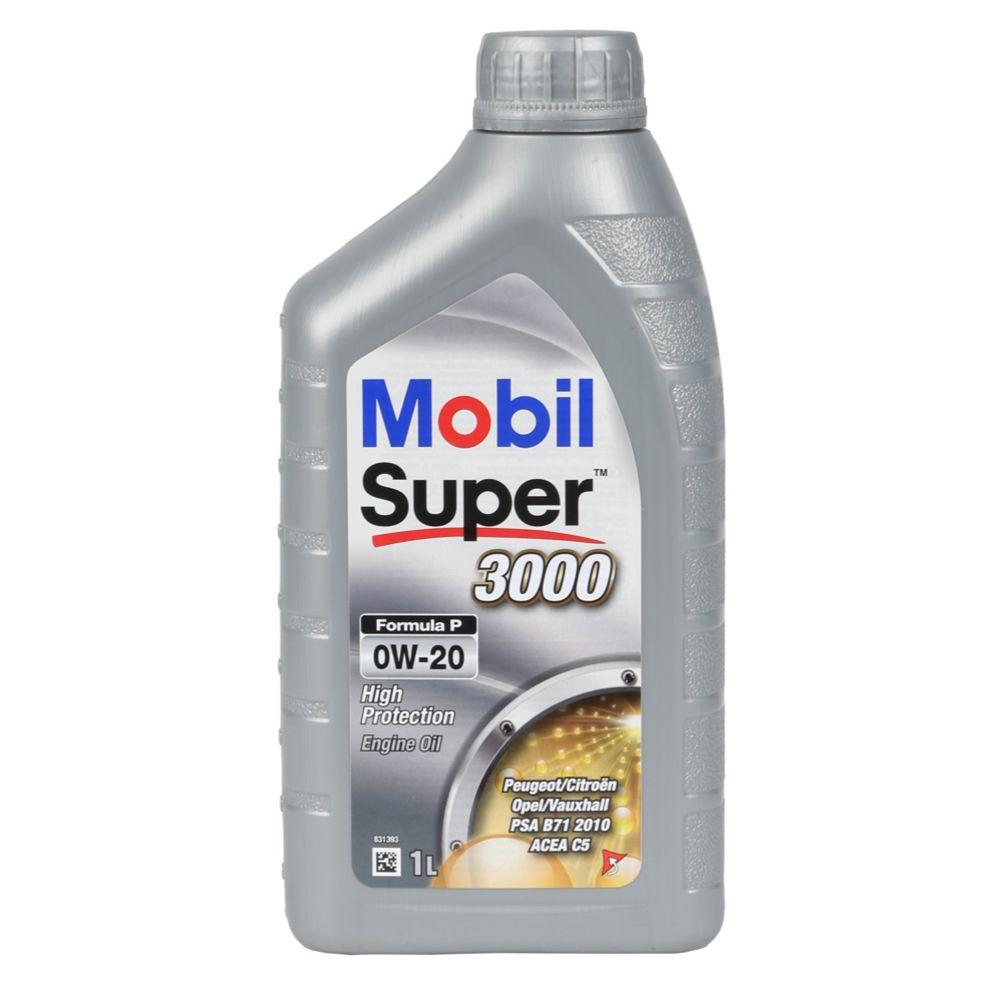 Mobil Super 3000 Formula P 0W-20 1 l moottoriöljy