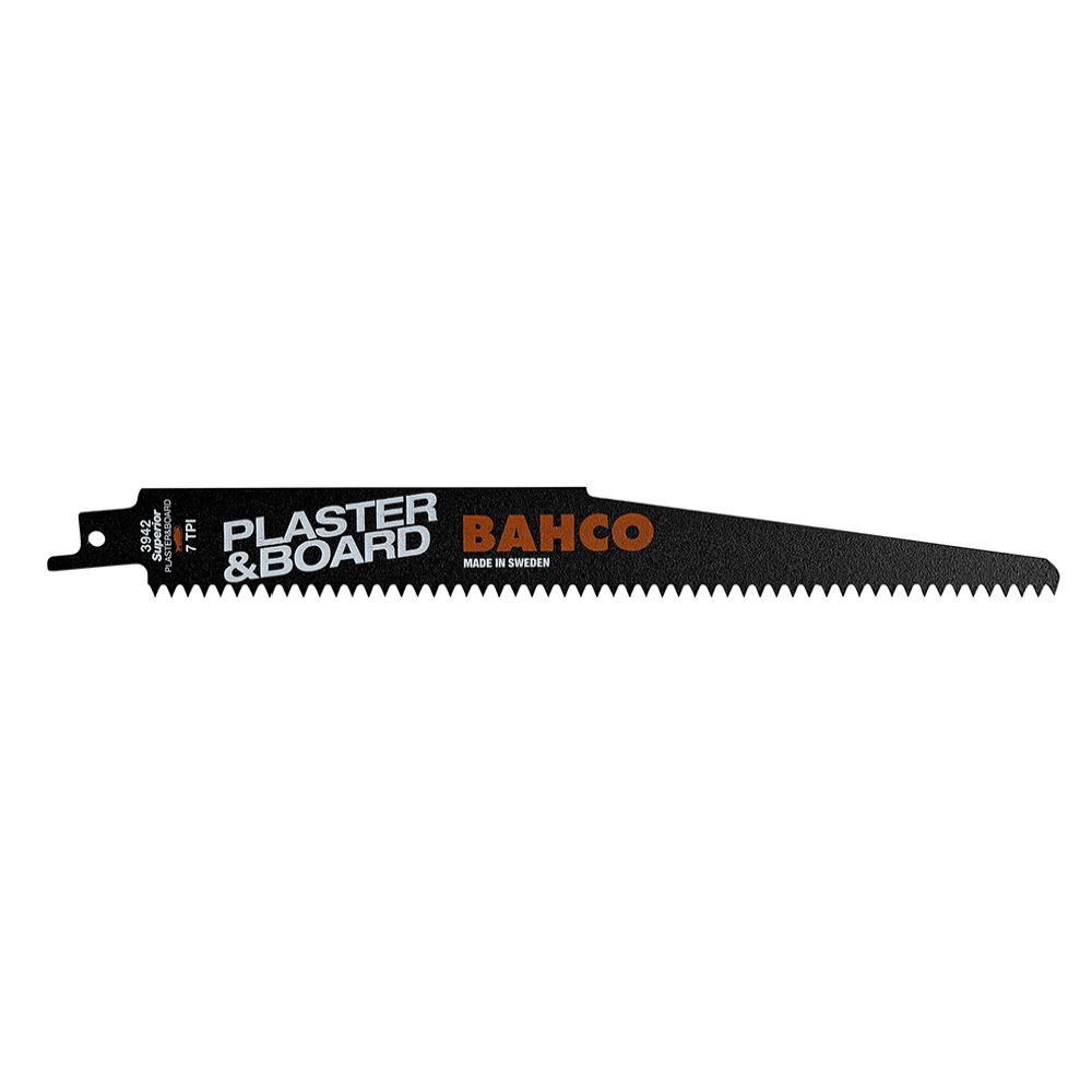 Bahco 3942-150-7-SL tiigersae tera kipsplaadile&puitlaastplaadile 7tpi 150mm 5tk