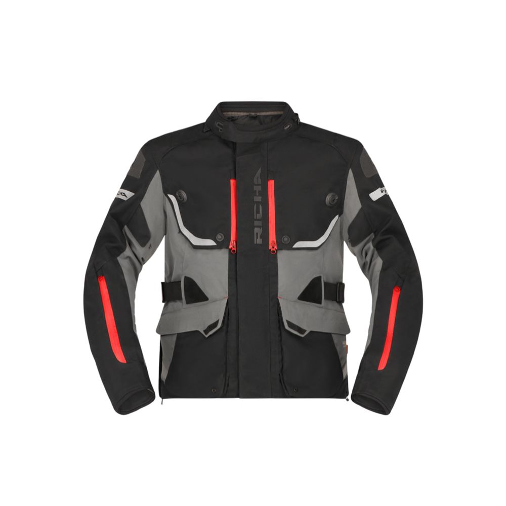 Richa Infinity 3 Pro MC-jacka svart