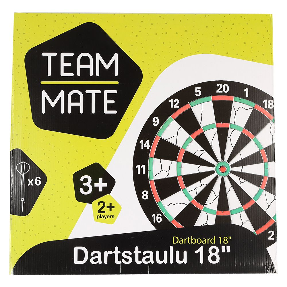 Teammate darttavla 18"