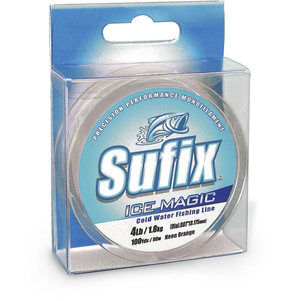 Sufix Ice Magic pilkkisiima 0,14 mm 50 m 2,0 kg väri: oranssi