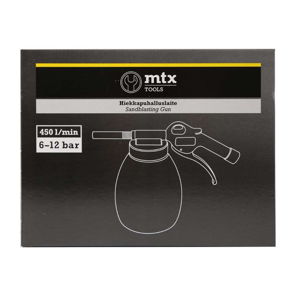 MTX Tools hiekkapuhalluslaite 1,2 l