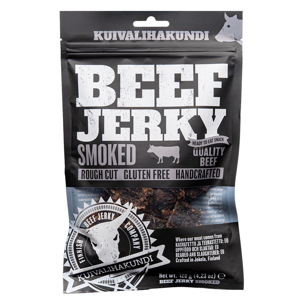 Kuivalihakundi Beef Jerky Smoked 120g