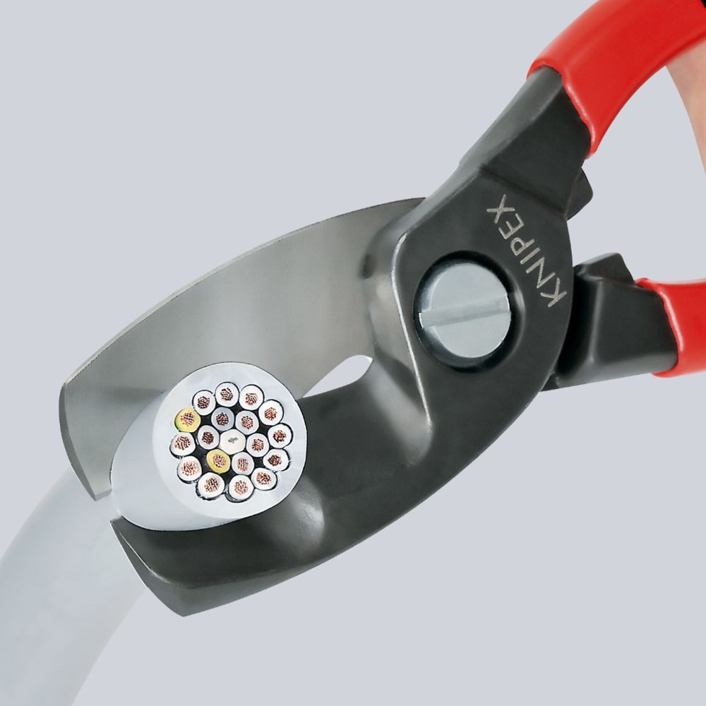 Knipex® 95 11 200 kaapelileikkurit max. 20 mm Cu+Al 200 mm