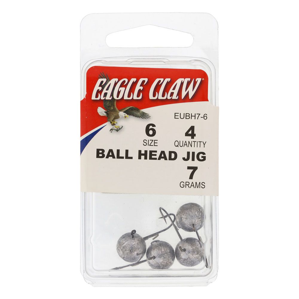 Eagle Claw jiggskalle 4 st