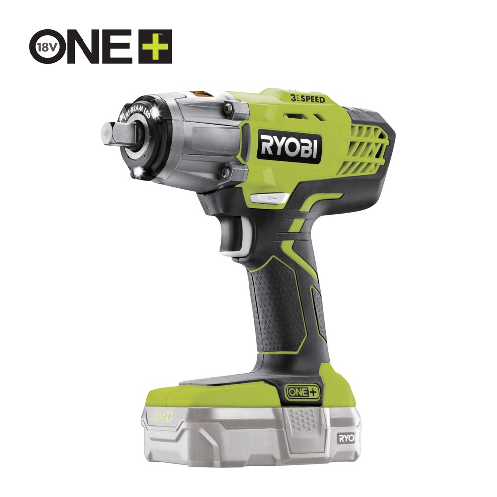 Ryobi ONE+ iskevä akkumutterinväännin RIW183N runko