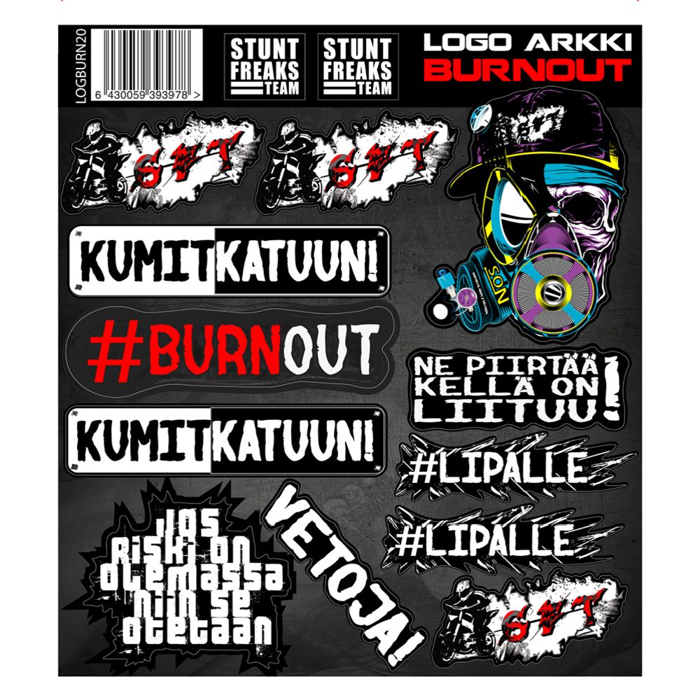 Stunt Freaks Team Burnout tarra-arkki