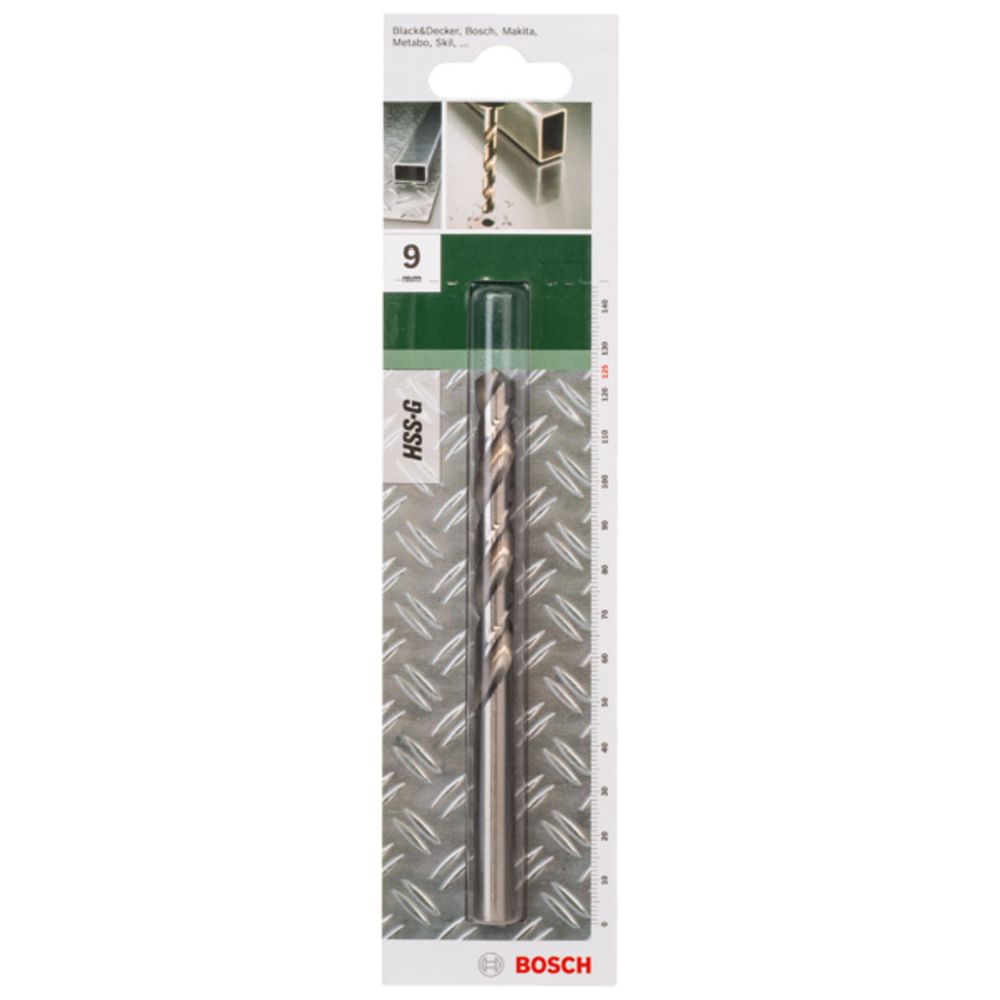 Bosch HSS G metalliporanterä 9,0 mm