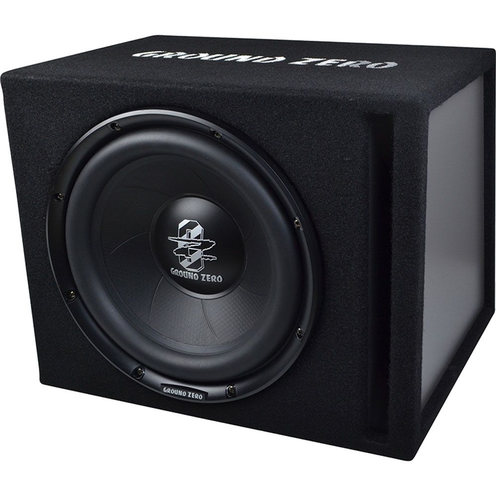 Ground Zero GZIB 30BR-ACT 12" aktiivisubwoofer EFP-porttikotelossa