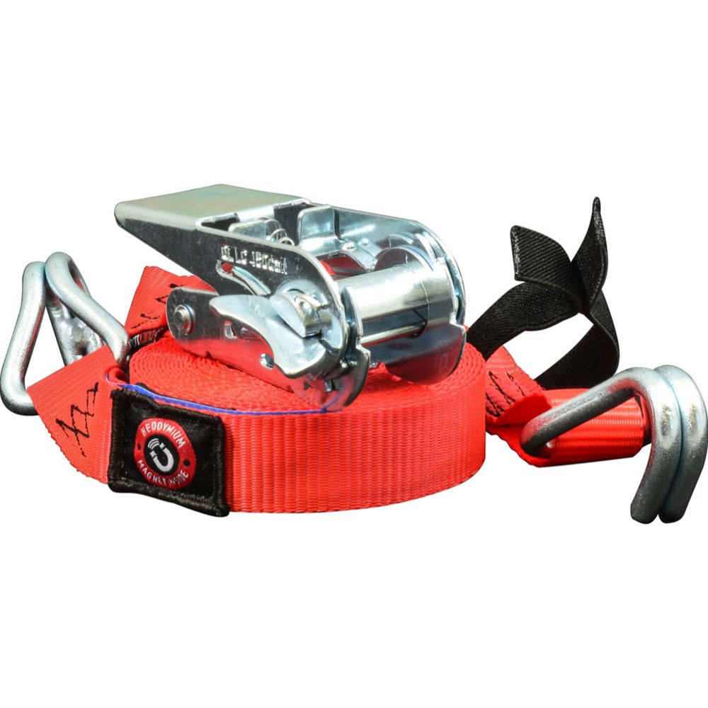 Quickloader Professional lastspännare med magneter 900 kg 25 mm x 5 m