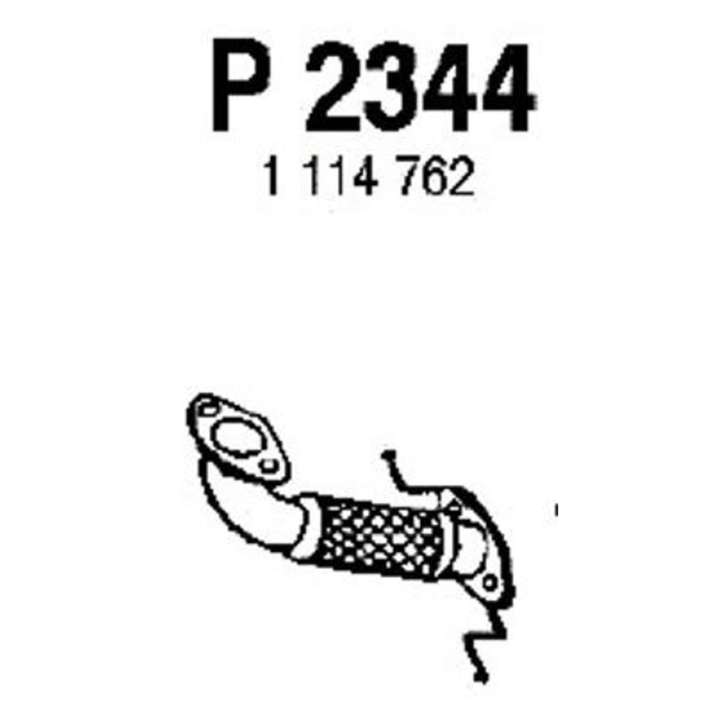 Avgasrör 14-2797