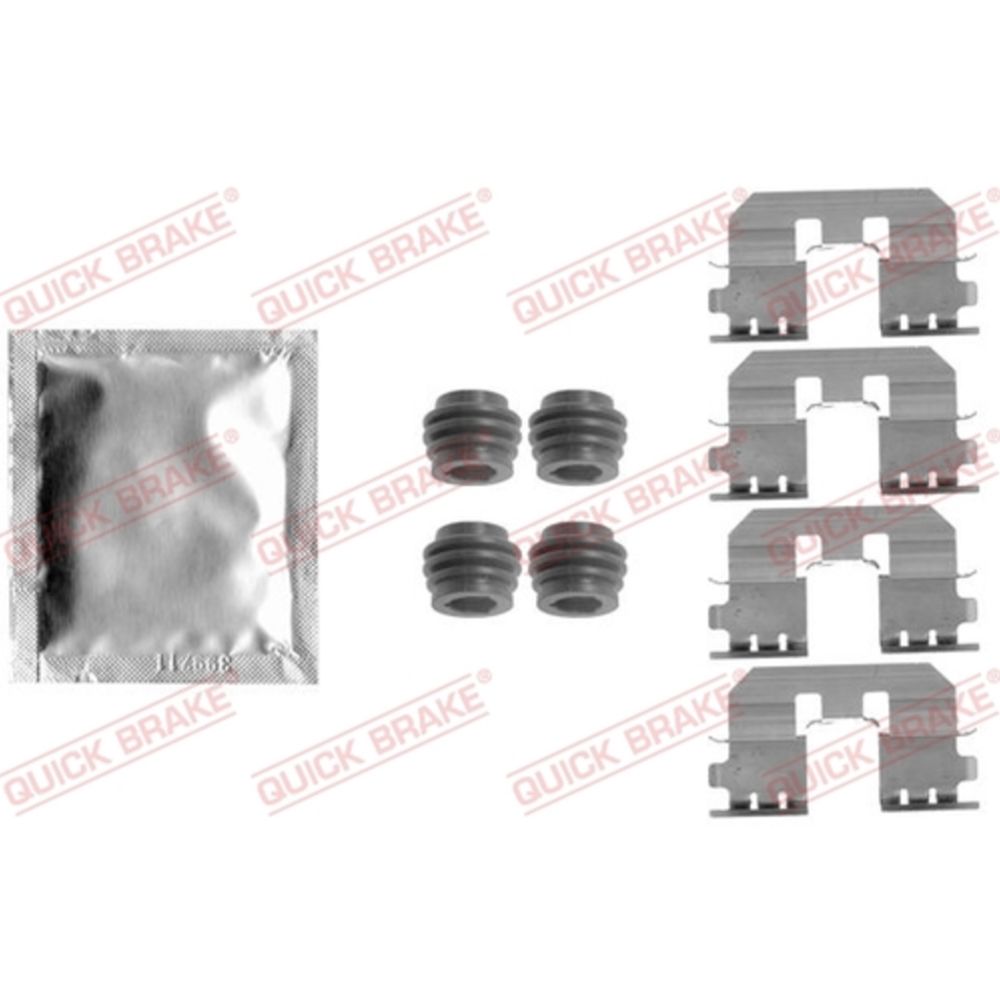 Jarrupalojen asennussarja 23-20174