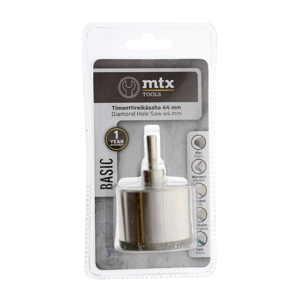 MTX Tools Basic timanttireikäsaha 44 mm
