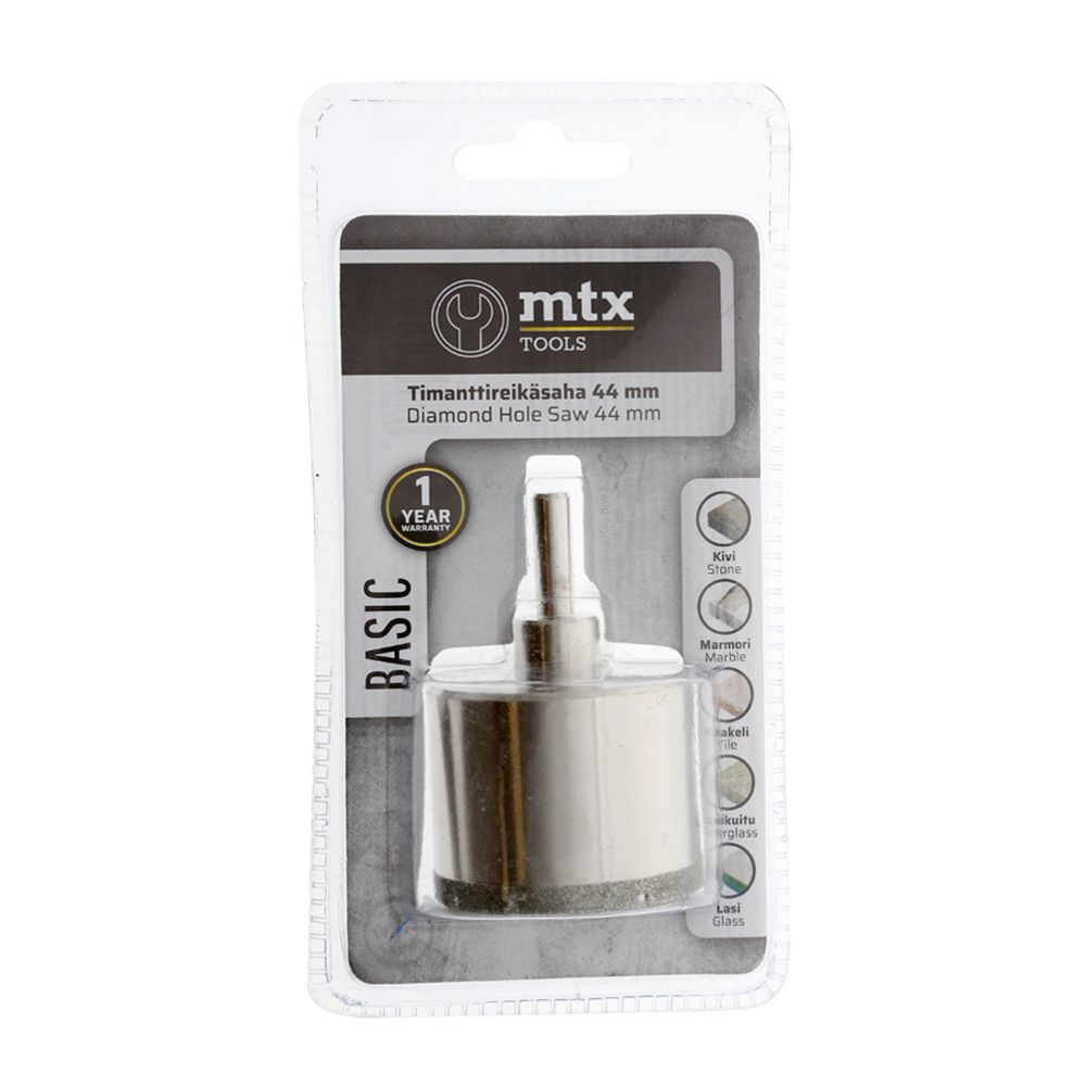 MTX Tools Basic teemantkattega augusaag, 44 mm