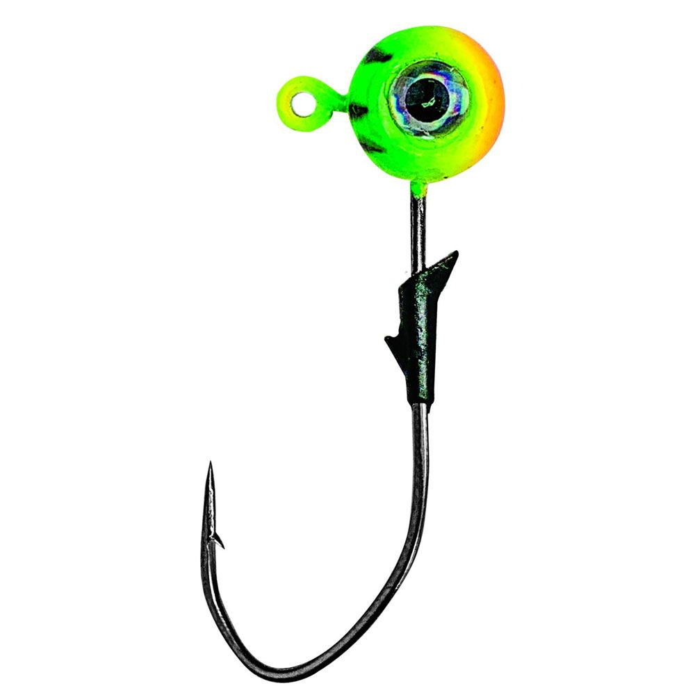 Lazer Sharp Pro-V Eagle Eye jigipää 7 g # 3/0 Firetiger 5 kpl
